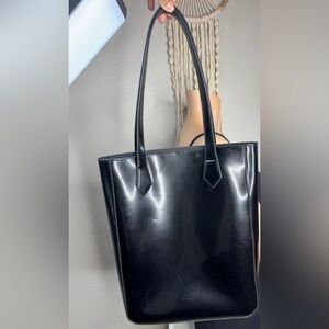 Givenchy Black Faux Leather Tote Shoulder Bag Women’s Black Large Gift Bag